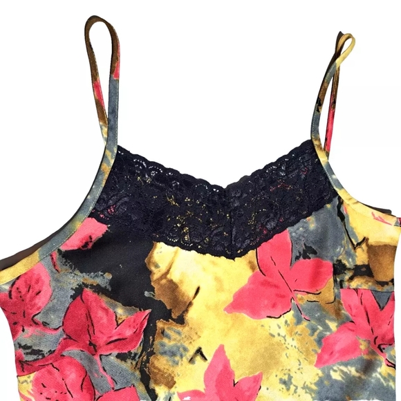 Dress-U by Sharon multicolor 2 Pc lined asymmetrical Maxi Dress/Sleeveless top - Picture 4 of 11